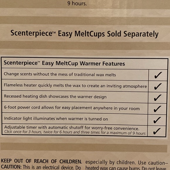 Yankee Candle Scenterpiece Meltcup Warmer - with Timer NEW - Picture 4 of 9